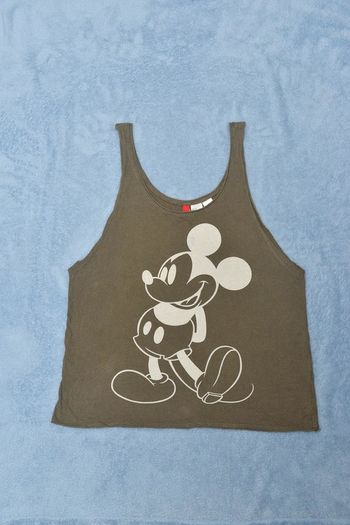 Disney Mickey Mouse Crop Tank Top Size EUR 32
