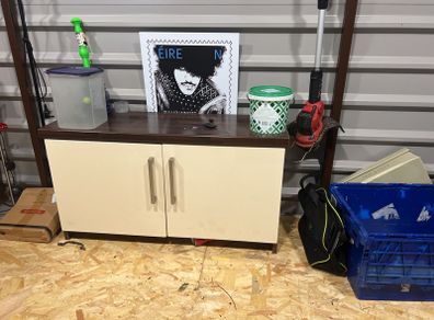 High quality wood storage cabinets