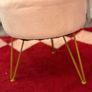 pink footstool Image 5