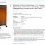 Pro Breeze 2500W Oil Filled Radiator, 11 Fin - Portable Electric Heater Image 2