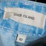 beautiful new River Island culottes jeans Image 4