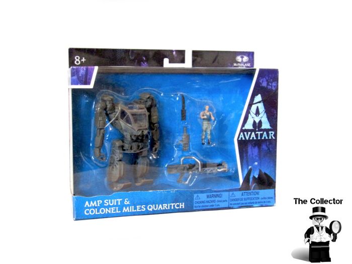 Avatar Movie Mcfarlane Toys Figure Playset Amp Suit & Colonel Miles Quaritch Brand New Sealed