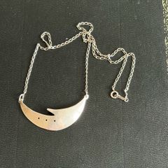 silver necklace