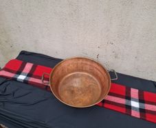 By post only 4.5L jam copper pot
