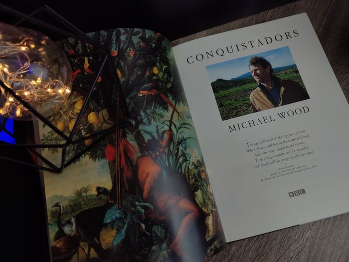 Conquistadors ! by Michael Wood ! History Book ! Hardcover ! 2000 ! by BBC Books !
