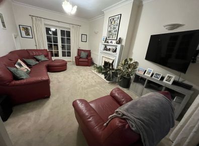 Natuzzi sofa and armchairs