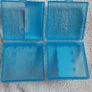 AAA Battery Box Storage Case Container 4x batteries Blue Image 2