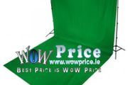 3m x 6m Background Cotton Muslin Green