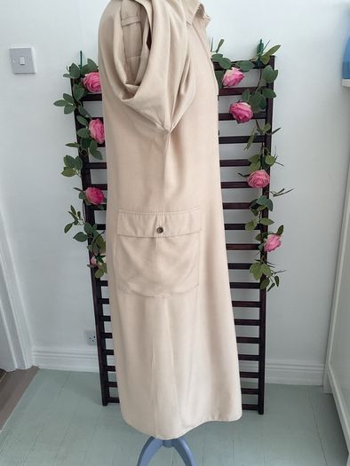 Beige utility style dress wanted brand size 12