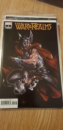 War Of The Realms 1 Dell'otto Thor Variant 1:10 Incentive Nm