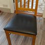Solid Table and 4 Chairs Image 3