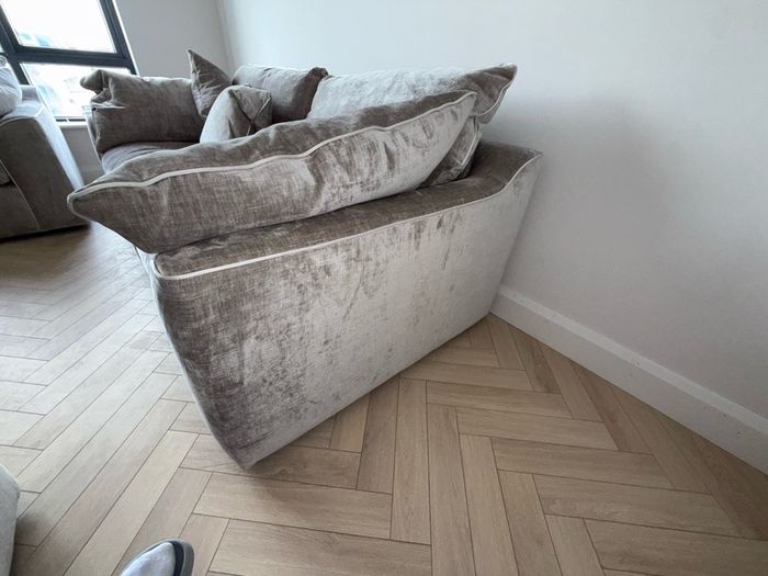 Brand New EZ Living Leo 4 Seater Sofa  Kairo Stone Delivered This Week)