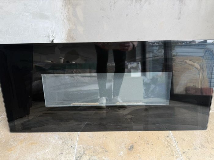 Wall Mounted Gas Fire - Black