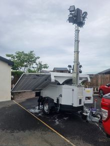 2 x Trime X Solar Lighting Tower