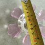 Clear & Pink / Purple, Lotus Flower - Tealight Candle Holders Image 2
