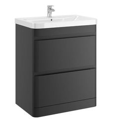 MyLife Casi 700mm 2 Drawer Vanity Unit NO SINK