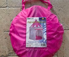 Princess pop up tent
