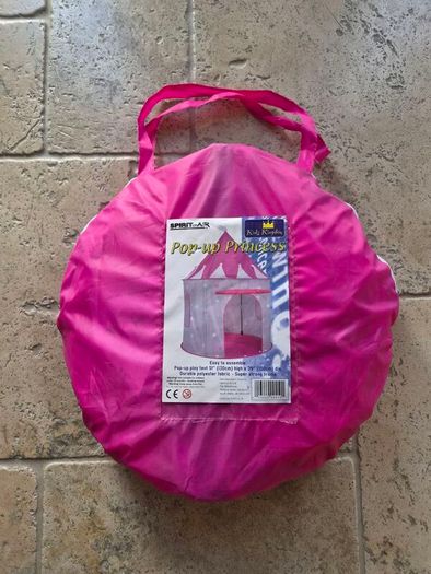 Princess pop up tent