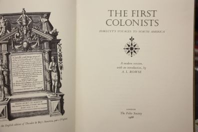 The First Colonists.