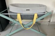Mokee Wool Nest Moses Basket