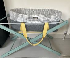 Mokee Wool Nest Moses Basket