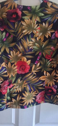 Womens Vibrant Botanical Print Tailored Jacket