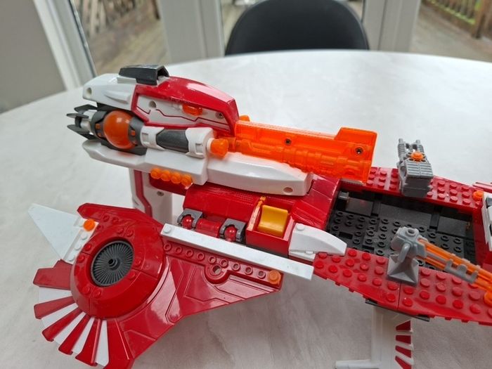 Brick Compatible Spaceship Dragon Playset.