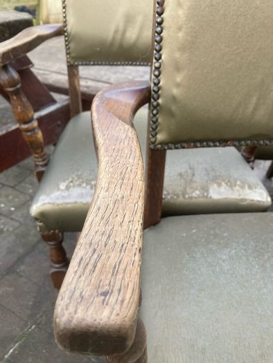 Set of 5 Old Dining Chairs