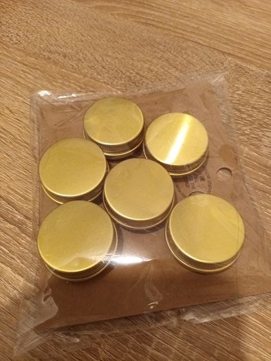 Travel make up tubs x 5