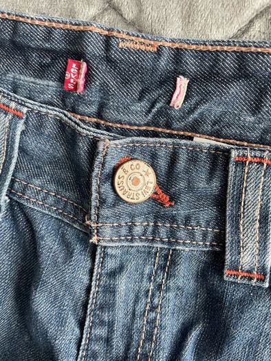 Levis jeans double red tag