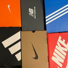 Nike Adidas ORIGINALS New Balance shoes boxes