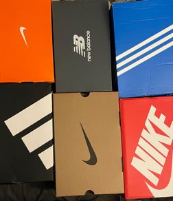 Nike Adidas ORIGINALS New Balance shoes boxes