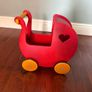 Moover wooden dolls pram Image 3