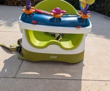 Mamas & Papas Baby Snug Floor & Booster Seat with Activity Tray - Green