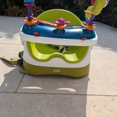 Mamas & Papas Baby Snug Floor & Booster Seat with Activity Tray - Green