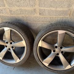 Alloys 21" with tyres