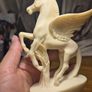 1980s Vintage Pegasus Figurine Image 2