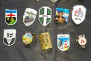 15 Collectors Walking Stick Emblems, postage available or collection