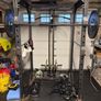 Pro Plates Commercial Power Rack with Lat Pulldown, Low Row + 97.5kg steel plates + 500kg bumper weights Image 2