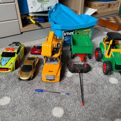 Batteries operating toys vehicles