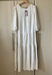 M&S linen /viscose dress, size 10, brand new