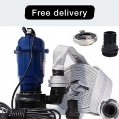 PUMP FOR septic tanks and dirty water + 30M hose