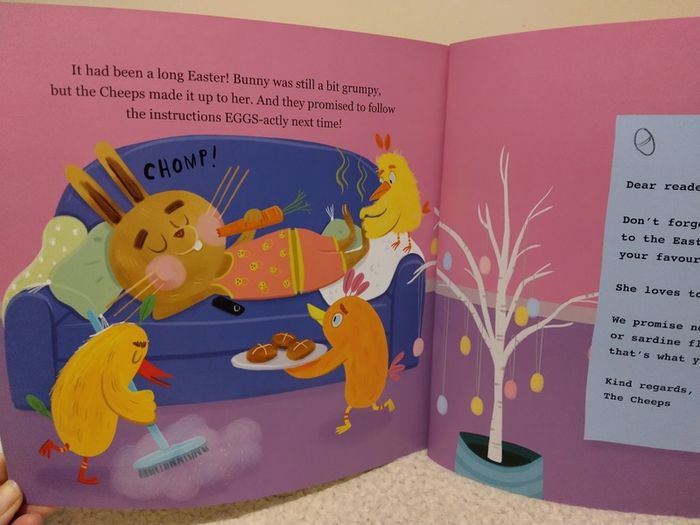 Dear Easter bunny Storybook by Maxine Lee-Mackie