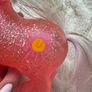 1984 Hasbro G1 Vintage My Little Pony Sunspot Sparkle Orange Glitter Pink Used PLease look at the pictures Image 10