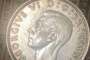 1944 Halfcrown George VI Silver Nice collectible grade