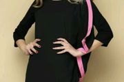 Ted Baker BETRISS Black Pink Dress