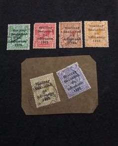 Ireland Stamps : 1922 - 1923 George V " Provisional Government Overprints