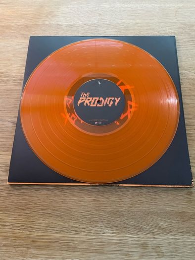 The Prodigy - Invaders Must Die Remixes - 12" Orange Translucent Vinyl Limited Edition LP - 2023 Cooking Vinyl
