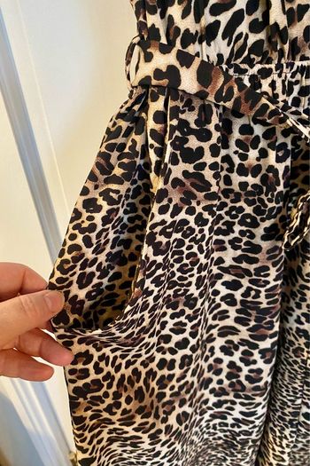 Leopard print jumpsuit Size 12 BNWOT