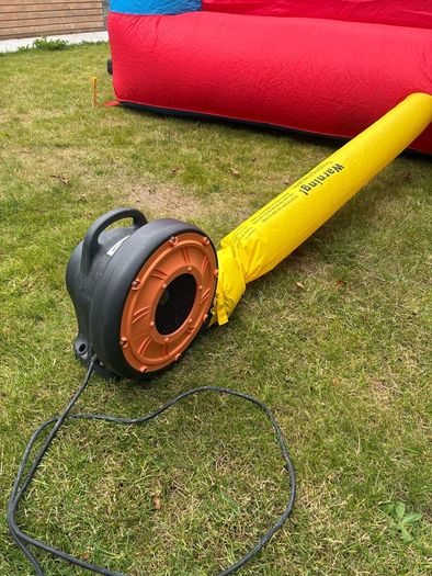 Happy Hop bouncy castle with slide & electric blower